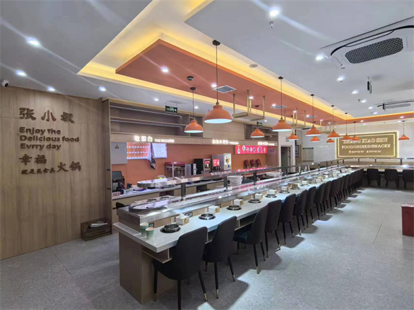 智能送餐小火車